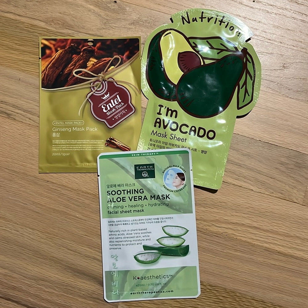 KOREAN BEAUTY SHEET MASKS